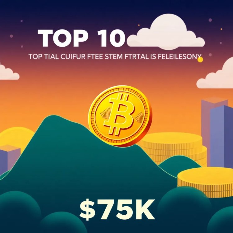 Bitcoin Returns to Top 10 Global Assets by Market Cap After Soaring to $75K